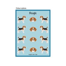 Load image into Gallery viewer, Beagle Vinyl Sticker Sheet