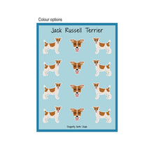 Load image into Gallery viewer, Jack Russell Terrier (smoothcoat) Vinyl Sticker Sheet