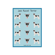 Load image into Gallery viewer, Jack Russell Terrier (smoothcoat) Vinyl Sticker Sheet