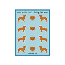Load image into Gallery viewer, Nova Scotia Duck Tolling Retriever Vinyl Sticker Sheet