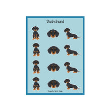 Load image into Gallery viewer, Dachshund (smoothcoat) Vinyl Sticker Sheet