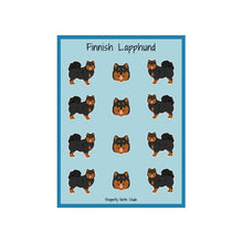 Load image into Gallery viewer, Finnish Lapphund Vinyl Sticker Sheet