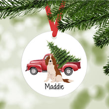 Load image into Gallery viewer, Welsh Springer Spaniel ornament personalized