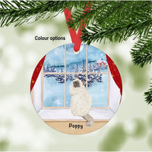 Load image into Gallery viewer, Birman Cat ornament personalized