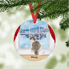 Load image into Gallery viewer, British Shorthair Cat ornament personalized