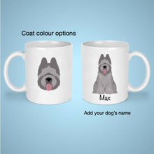 Load image into Gallery viewer, Briard 11 oz mug personalized