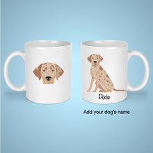 Load image into Gallery viewer, Catahoula Leopard Dog 11 oz mug personalized