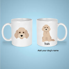Load image into Gallery viewer, Cockapoo 11 oz mug personalized