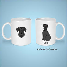 Load image into Gallery viewer, Giant Schnauzer (natural ears) 11 oz mug personalized