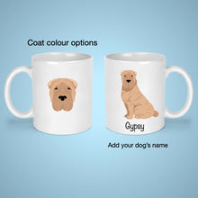 Load image into Gallery viewer, Shar Pei 11 oz mug personalized