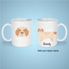 Load image into Gallery viewer, Clumber Spaniel 11 oz mug personalized