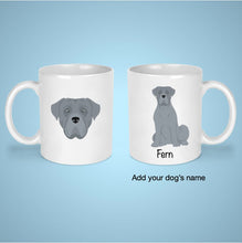 Load image into Gallery viewer, Cane Corso (natural ears) 11 oz mug personalized