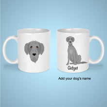 Load image into Gallery viewer, Irish Wolfhound 11 oz mug personalized