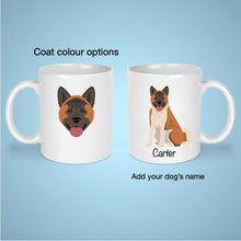 Load image into Gallery viewer, Akita 11 oz mug personalized