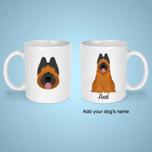 Load image into Gallery viewer, Briard 11 oz mug personalized