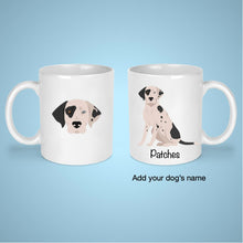 Load image into Gallery viewer, Catahoula Leopard Dog 11 oz mug personalized