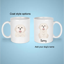 Load image into Gallery viewer, Coton de Tulear 11 oz mug personalized