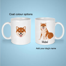 Load image into Gallery viewer, Shiba Inu 11 oz mug personalized