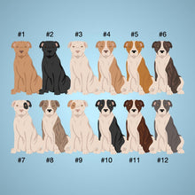 Load image into Gallery viewer, American Staffordshire Terrier (natural ears) Vinyl Sticker Set