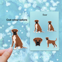 Load image into Gallery viewer, Boxer (natural) Vinyl Sticker Set