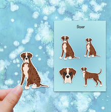 Load image into Gallery viewer, Boxer (natural) Vinyl Sticker Set