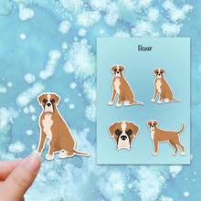 Load image into Gallery viewer, Boxer (natural) Vinyl Sticker Set