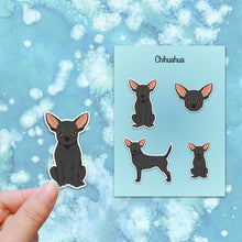 Load image into Gallery viewer, Chihuahua (shorthair) Vinyl Sticker Set