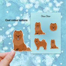 Load image into Gallery viewer, Chow Chow Vinyl Sticker Set