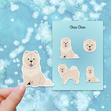 Load image into Gallery viewer, Chow Chow Vinyl Sticker Set