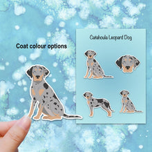Load image into Gallery viewer, Catahoula Leopard Dog Vinyl Sticker Set