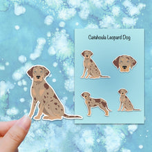 Load image into Gallery viewer, Catahoula Leopard Dog Vinyl Sticker Set