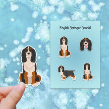 Load image into Gallery viewer, English Springer Spaniel Vinyl Sticker Set