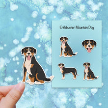Load image into Gallery viewer, Entlebucher Vinyl Sticker Set