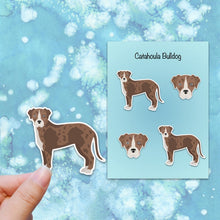 Load image into Gallery viewer, Catahoula Bulldog Vinyl Sticker Set
