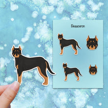 Load image into Gallery viewer, Beauceron Vinyl Sticker Set
