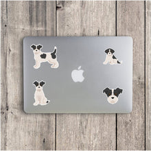 Load image into Gallery viewer, Jack Russell Terrier (wirecoat) Vinyl Sticker Set