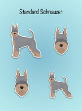 Load image into Gallery viewer, Standard Schnauzer Vinyl Sticker Set
