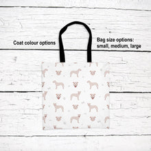 Load image into Gallery viewer, American Pitbull Terrier pattern tote bag