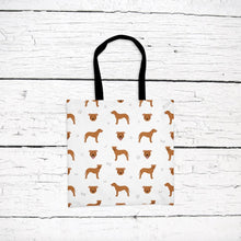 Load image into Gallery viewer, American Pitbull Terrier pattern tote bag