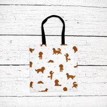 Load image into Gallery viewer, Cavalier King Charles Spaniel pattern tote bag