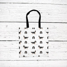 Load image into Gallery viewer, English Springer Spaniel pattern tote bag