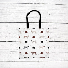 Load image into Gallery viewer, German Shorthaired Pointer pattern tote bag