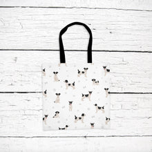 Load image into Gallery viewer, Jack Russel Terrier pattern tote bag