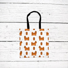 Load image into Gallery viewer, Yorkshire Terrier pattern tote bag