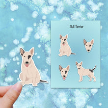 Load image into Gallery viewer, Bull Terrier Vinyl Stickers Set