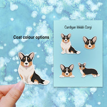 Load image into Gallery viewer, Cardigan Welsh Corgi Vinyl Sticker Set
