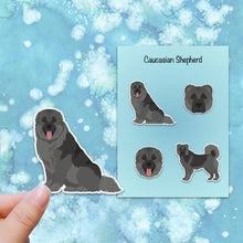 Load image into Gallery viewer, Caucasian Shepherd Vinyl Sticker Set