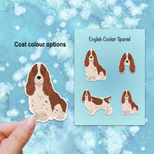 Load image into Gallery viewer, English Cocker Spaniel Vinyl Sticker Set