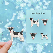 Load image into Gallery viewer, Jack Russell Terrier (smoothcoat) Vinyl Sticker Set