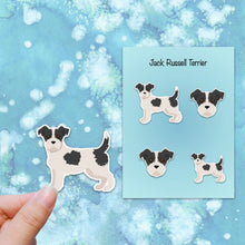 Load image into Gallery viewer, Jack Russell Terrier (wirecoat) Vinyl Sticker Set